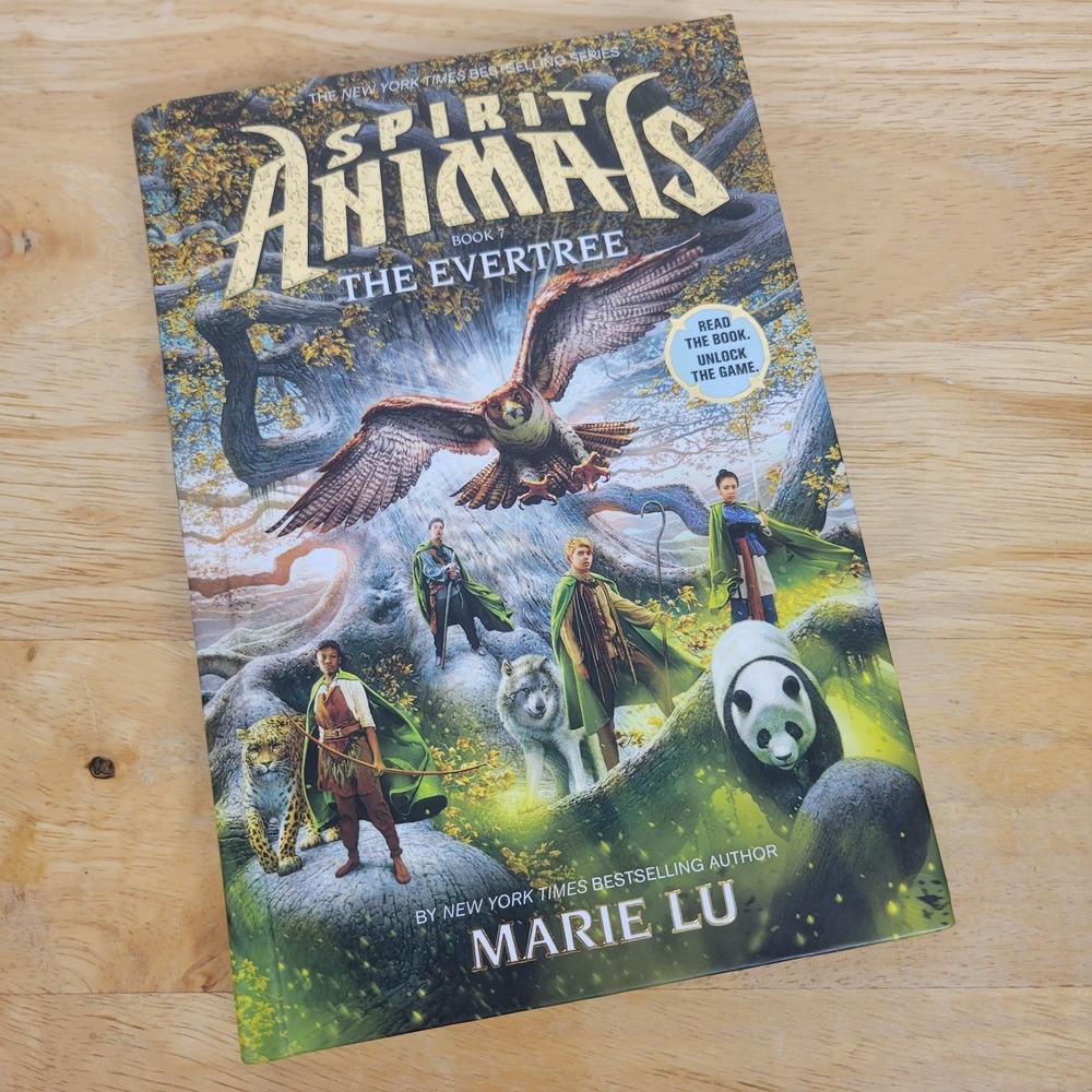 Evertree (Spirit Animals, Book 7) by Marie Lu (2015 Hardcover) EUC Magic Fantasy
